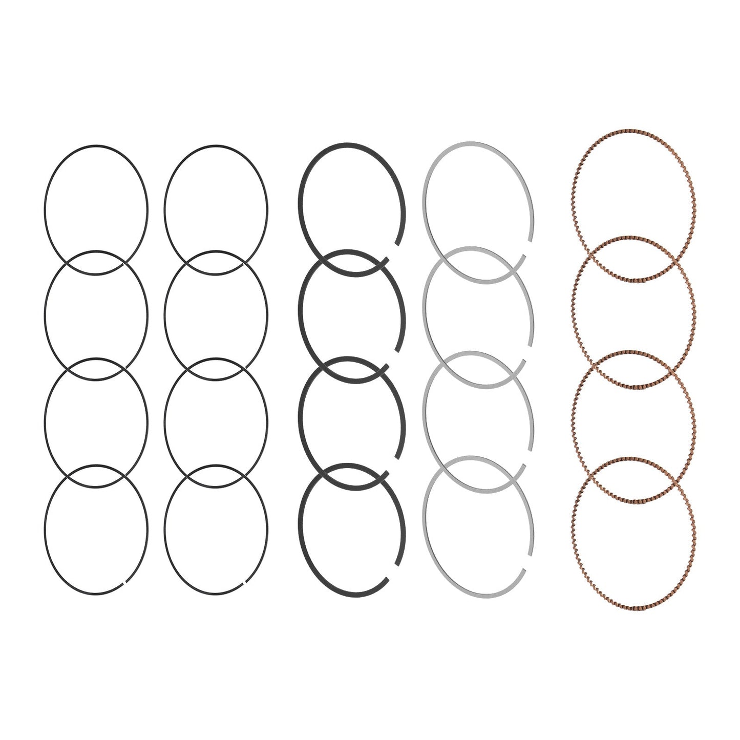 Engine Piston Rings Suitable For Mini Cooper Countryman / Paceman 2006-2016