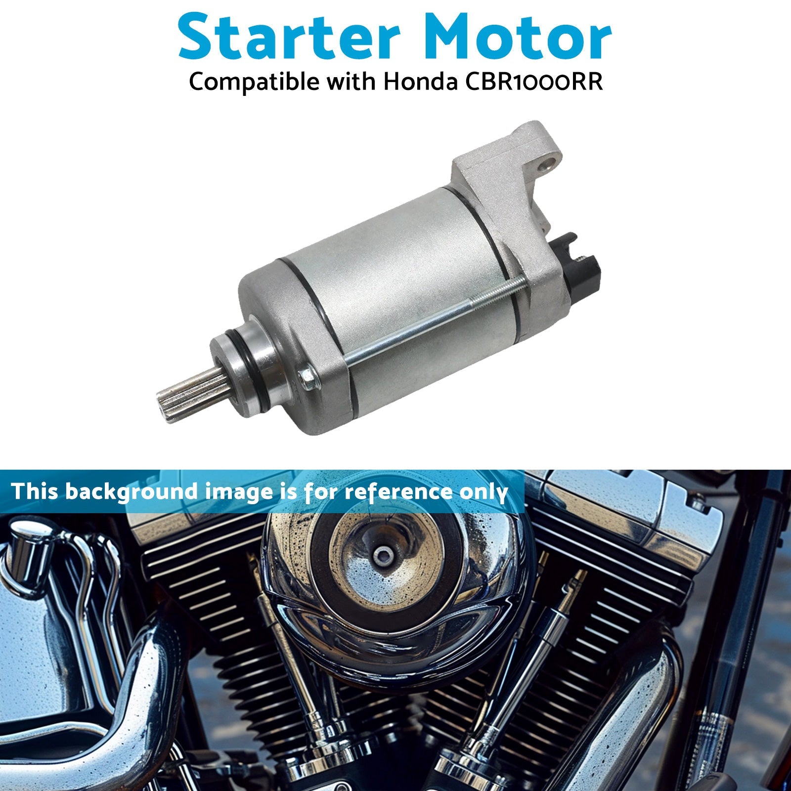 Starter Motor Suitable for Honda CBR1000RR Fireblade 08-21 31200-MFL-003.