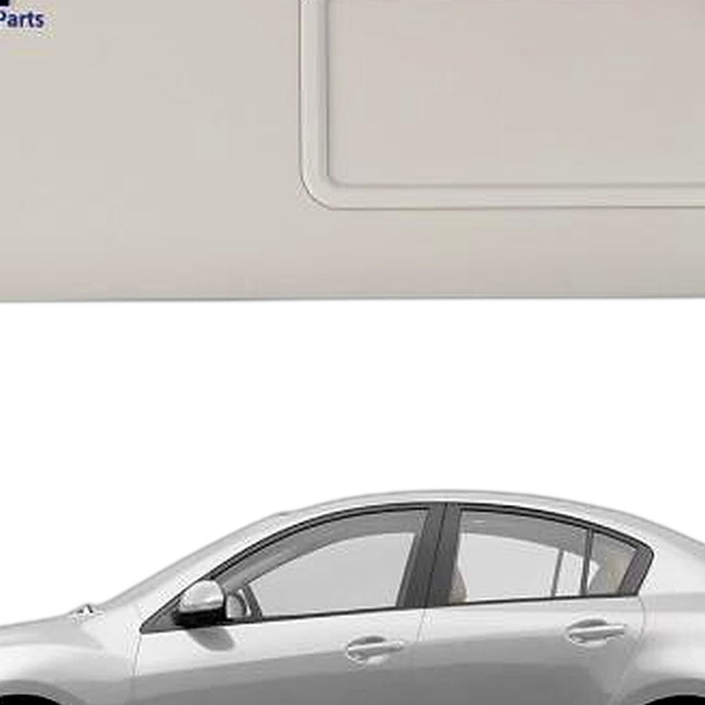 1x Right Driver Side Sun Visor Gray Suitable for Mazda 3 2.0L