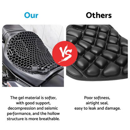 Motorcycle Gel Seat Cushion Suitable for General Purpose Models
