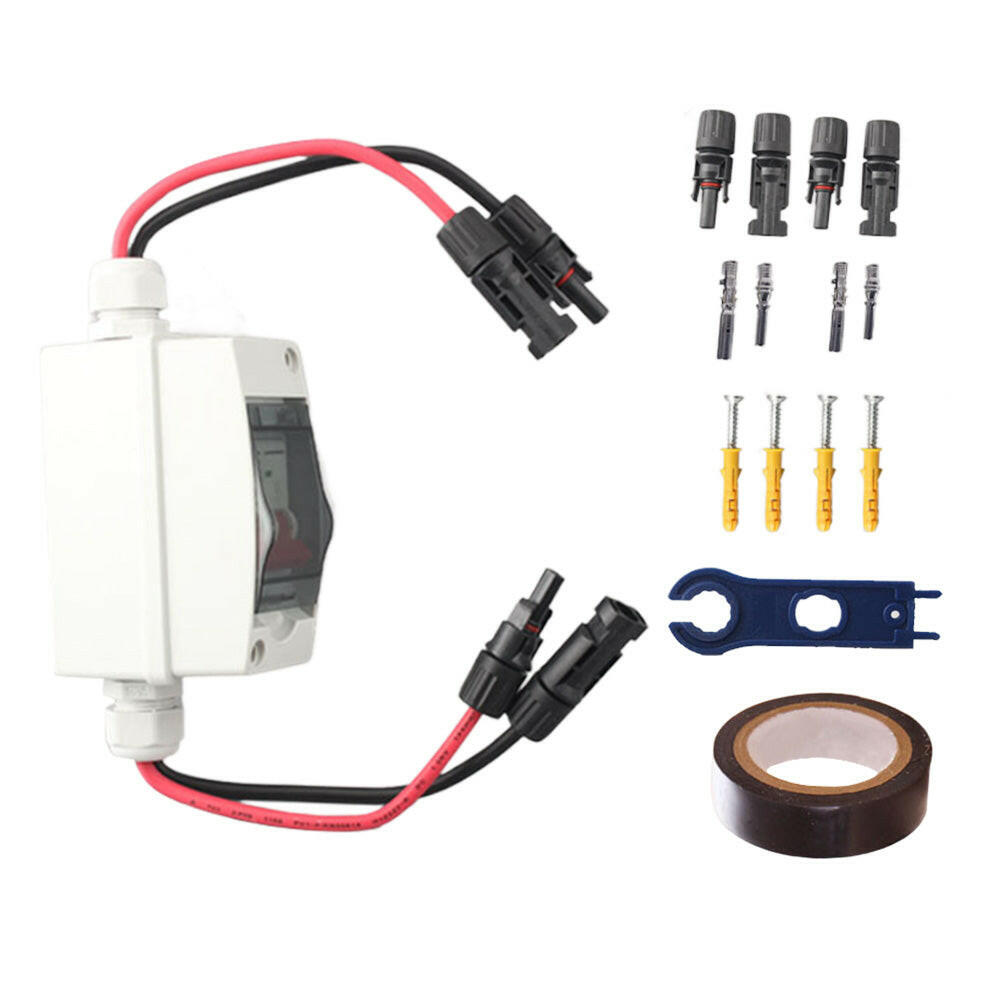 PV Isolator Switch DC 500V 32A IP65 Disconnect Circuit Breaker Suitable For Solar Panels.