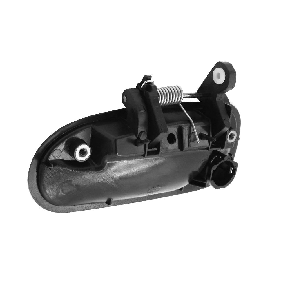 Smooth Black Front Right Outer Door Handle Suitable for Honda Civic EK 1995-2000.