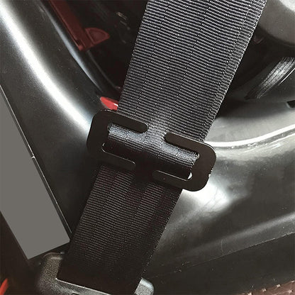 2x Locking Clip Metal Automotive Type Car Safety Seat Belt Steel Adjuster.