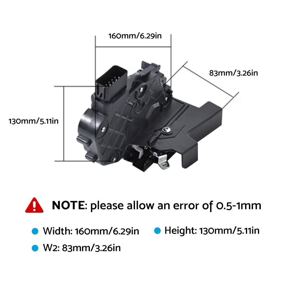 Front Right Door Lock Actuator Suitable for Land Rover Rover Evoque Discovery.