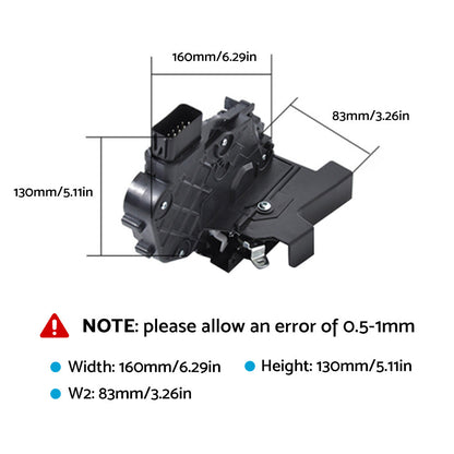 Front Right Door Lock Actuator Suitable for Land Rover Rover Evoque Discovery.