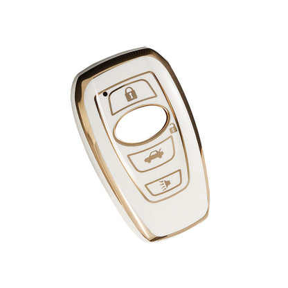 TPU Remote Key Fob Case Cover Fits For Subaru BRZ Forester Outback Impreza WRX.