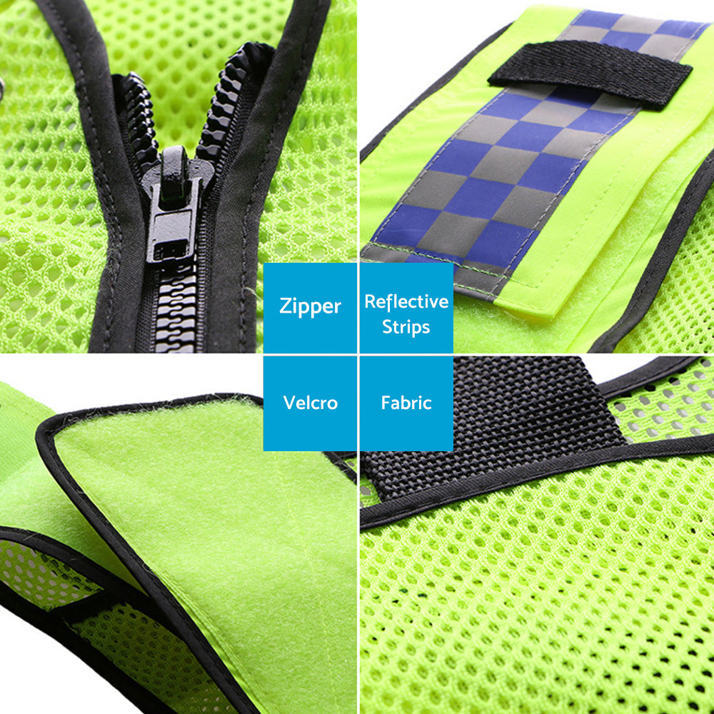 Reflective High-Visibility Safety Vest Suitable For Executive & Worksite Use