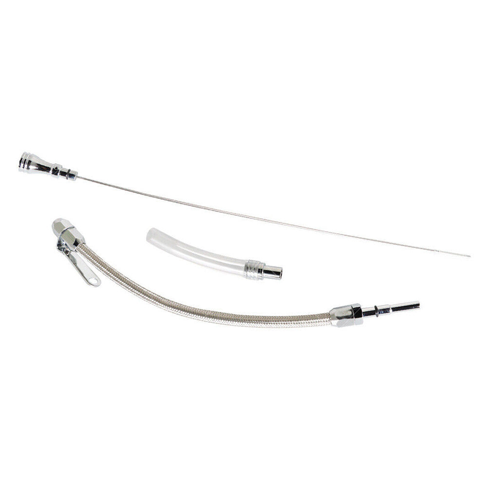 ENGINE BRAIDED STAINLESS DIP STICK FOR HOLDEN COMMODORE LS VT VX VY VZ 5. 7L V8.