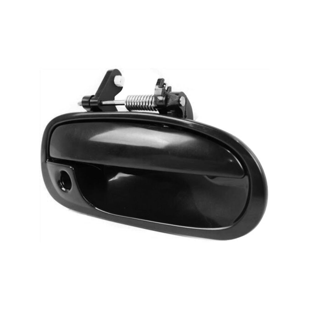 Smooth Black Front Right Outer Door Handle Suitable for Honda Civic EK 1995-2000.