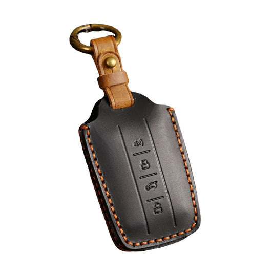 Leather Remote Car Key Case Fob Cover Suitable For Great Wall GWM Wey Tank 300