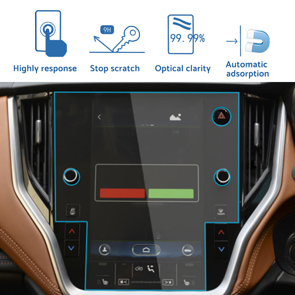 Car Touch Screen Tempered Glass Protector Suitable for Subaru Outback 2.4L