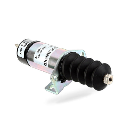 Diesel Shutdown Stop Solenoid Suitable for Caterpillar FG Wilson JCB 366-07197 - BD4
