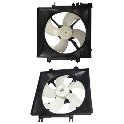 Radiator AC Condenser Cooling Fan Suitable for Subaru Liberty Outback 2003-2009.