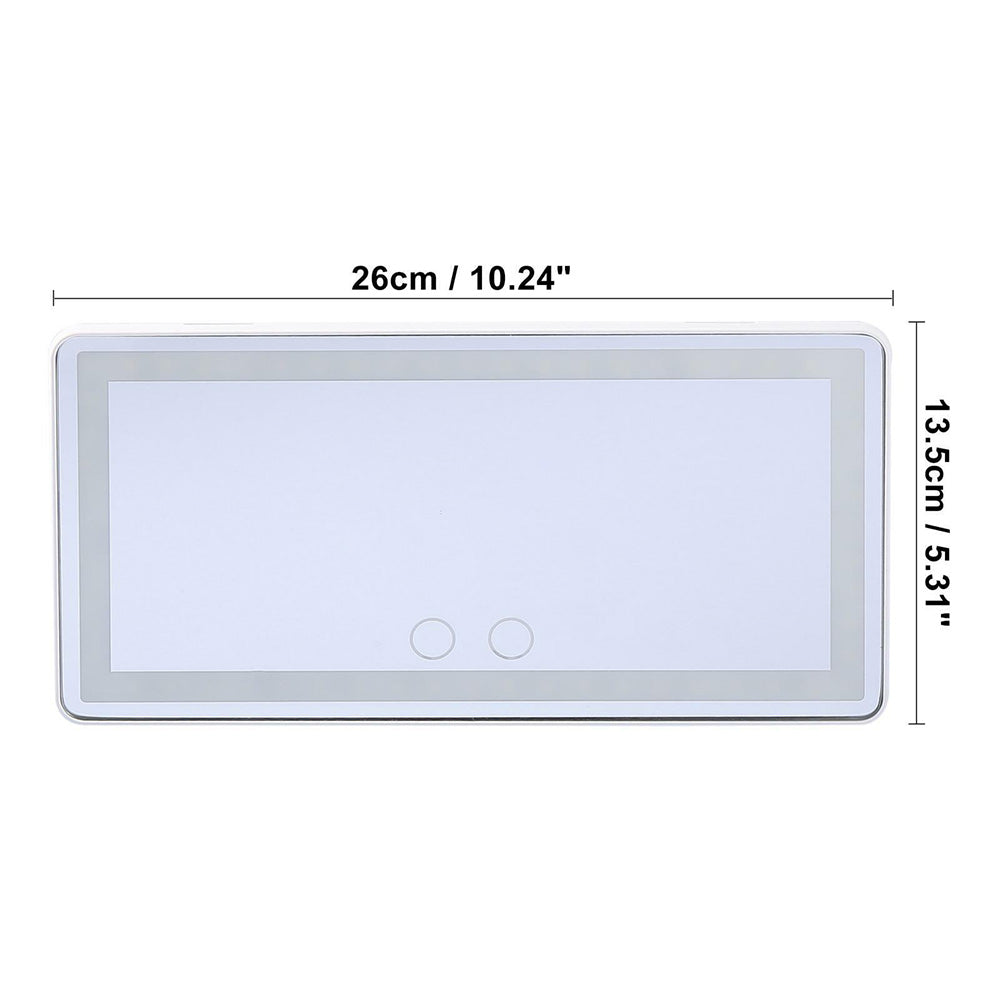Car Sun Visor LED Makeup Mirror Suitable for Vehicle Use