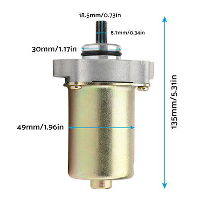 Starter Motor 9Teeth Suitable For Kawasaki BR125 Z125 Pro 2016-19 KLX110 L 10-20.
