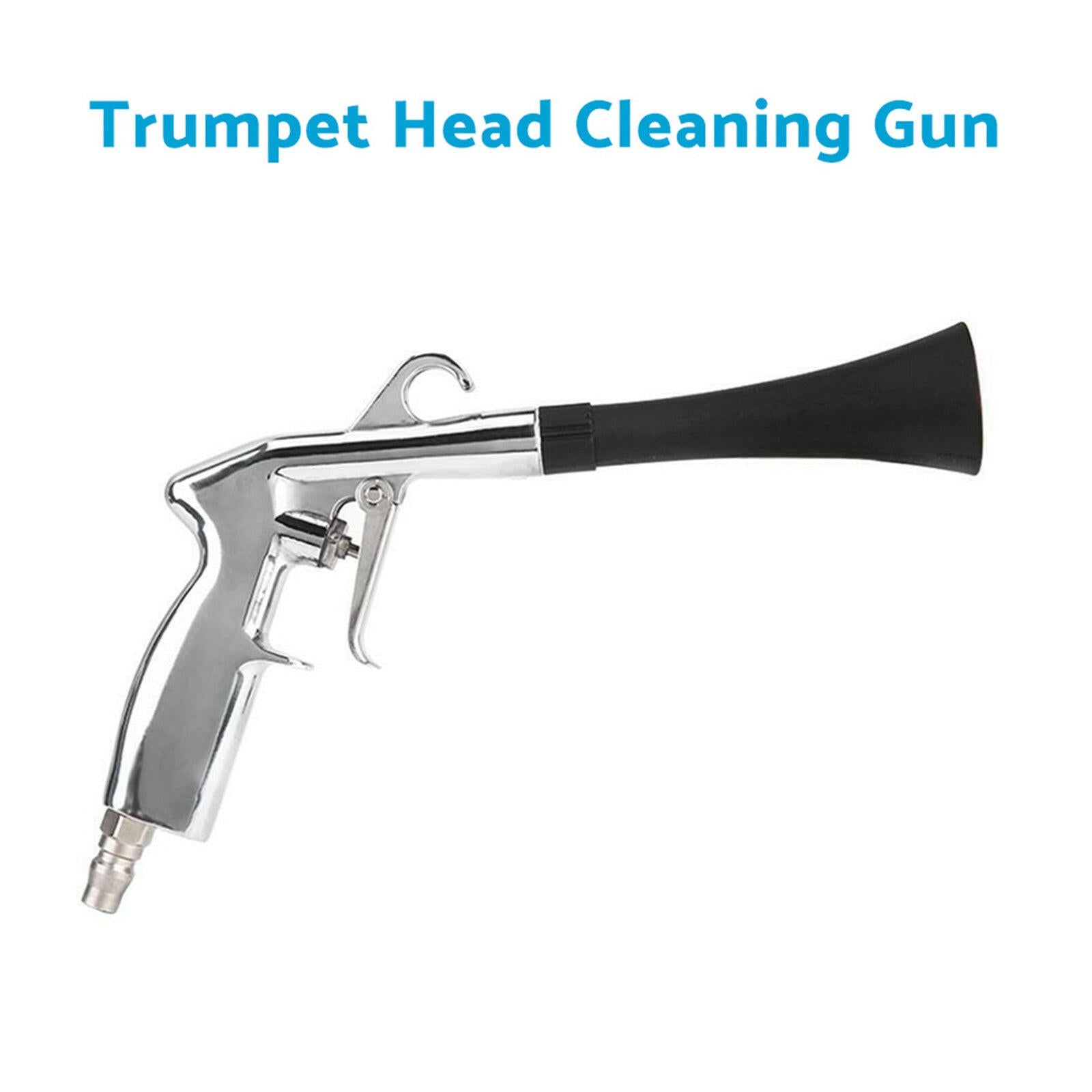 Car Cleaning Gun Aluminum Alloy Ergonomic Handle Rust-Proof Durable 0.8 MPa.