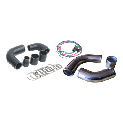 Aluminum Intercooler Hose Pipe Kit Suitable for Nissan Patrol GU 3.0L