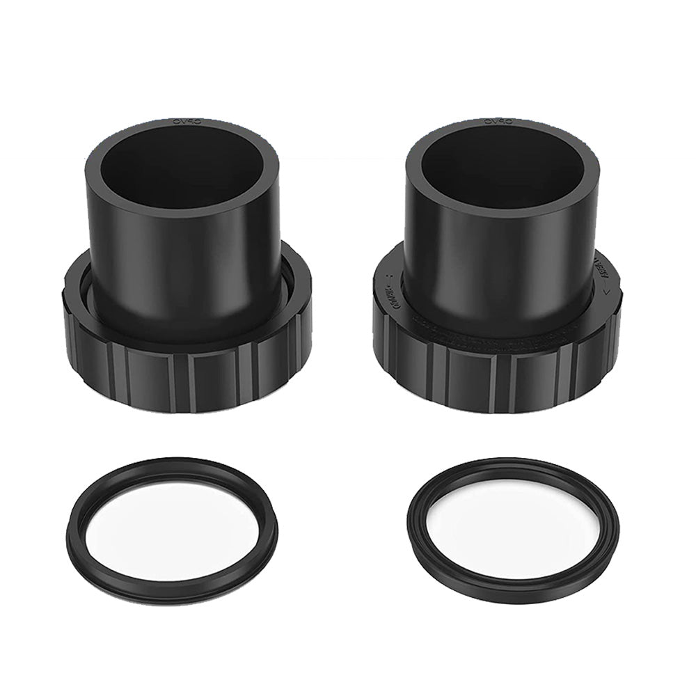 2PCS Union Connector Kit Suitable for Hayward Tristar Adabuing SPX3200UNKIT.
