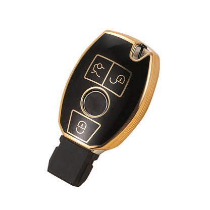 TPU Remote Car Key Fob Cover Case Suitable for  Mercedes A B C E G S Class CLA.