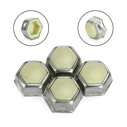 Set Of 4 Steering Lock Stop Bolt Caps With Nuts Suitable For Nissan Navara D22 4WD