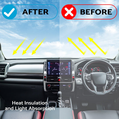 Non-Slip Dash Mat Suitable for Toyota Hilux Black