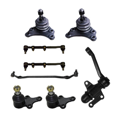 Ball Joints, Idler Arm, Tie Rod Ends & Centre Rod Suitable for Toyota Hilux LN86