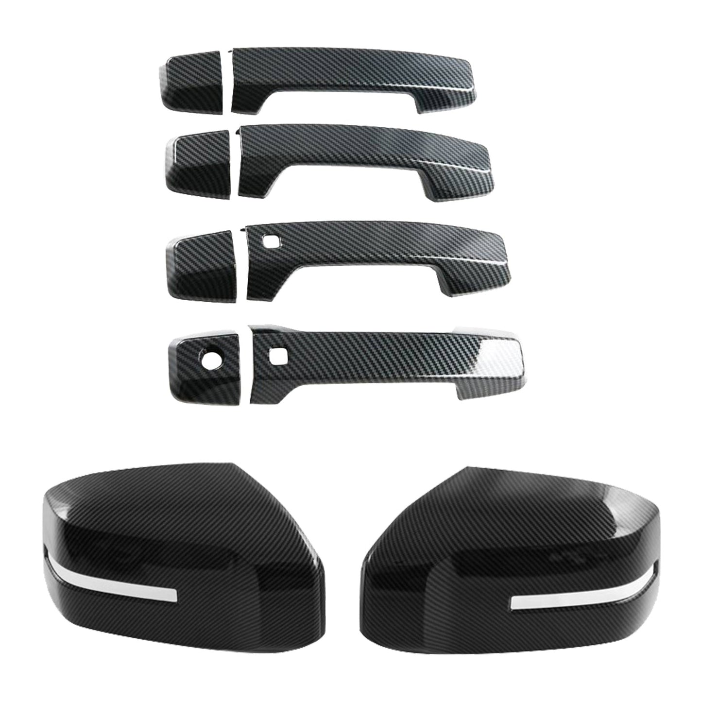 Side Door Mirror & Handle Covers Suitable for Mitsubishi Triton 2.4L