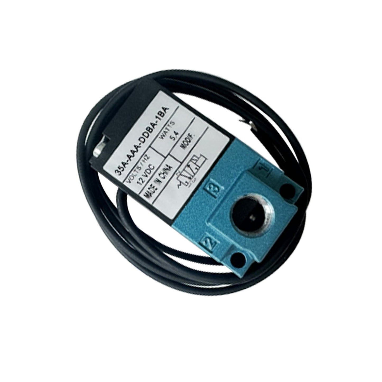 35A-AAA-DDBA-1BA Solenoid Valve application 3 Port 5. 4W 12V 1 or 8''NPT PWM.