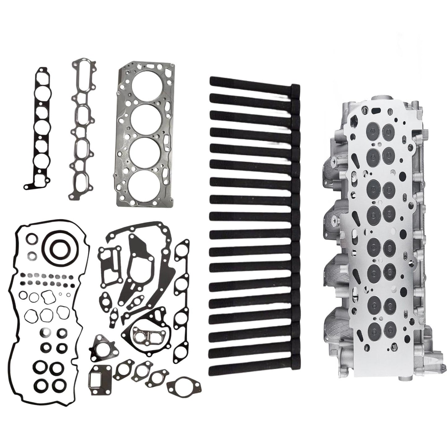 Fully Assembled Cylinder Head Gasket Kit With Bolts Set Suitable For Mitsubishi