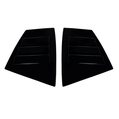 2x Rear Quarter Window Louver Trim Suitable for Subaru WRX STI VA