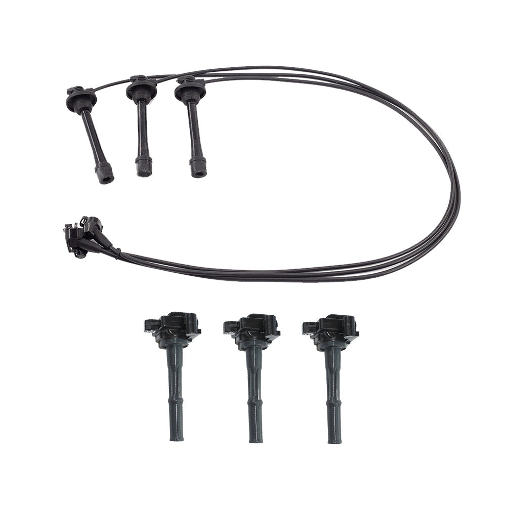 Ignition Lead Coil Pack Kit Suitable for Landcruiser Prado 5VZ-FE 90919-02212.