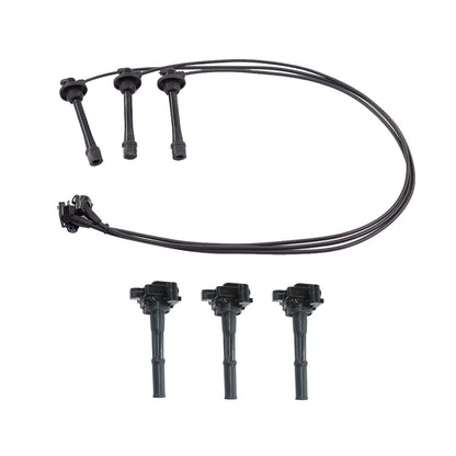 Ignition Lead Coil Pack Kit Suitable for Landcruiser Prado 5VZ-FE 90919-02212.