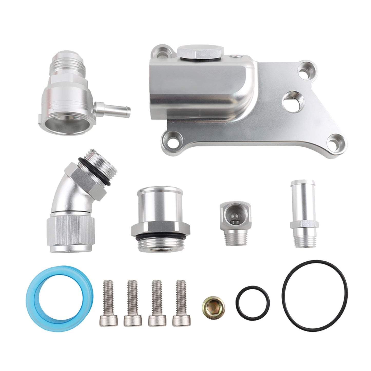 Straight Elbow Filler Neck Hose  Upper Coolant Housing Kit Suitablefor K20Z3 K24.