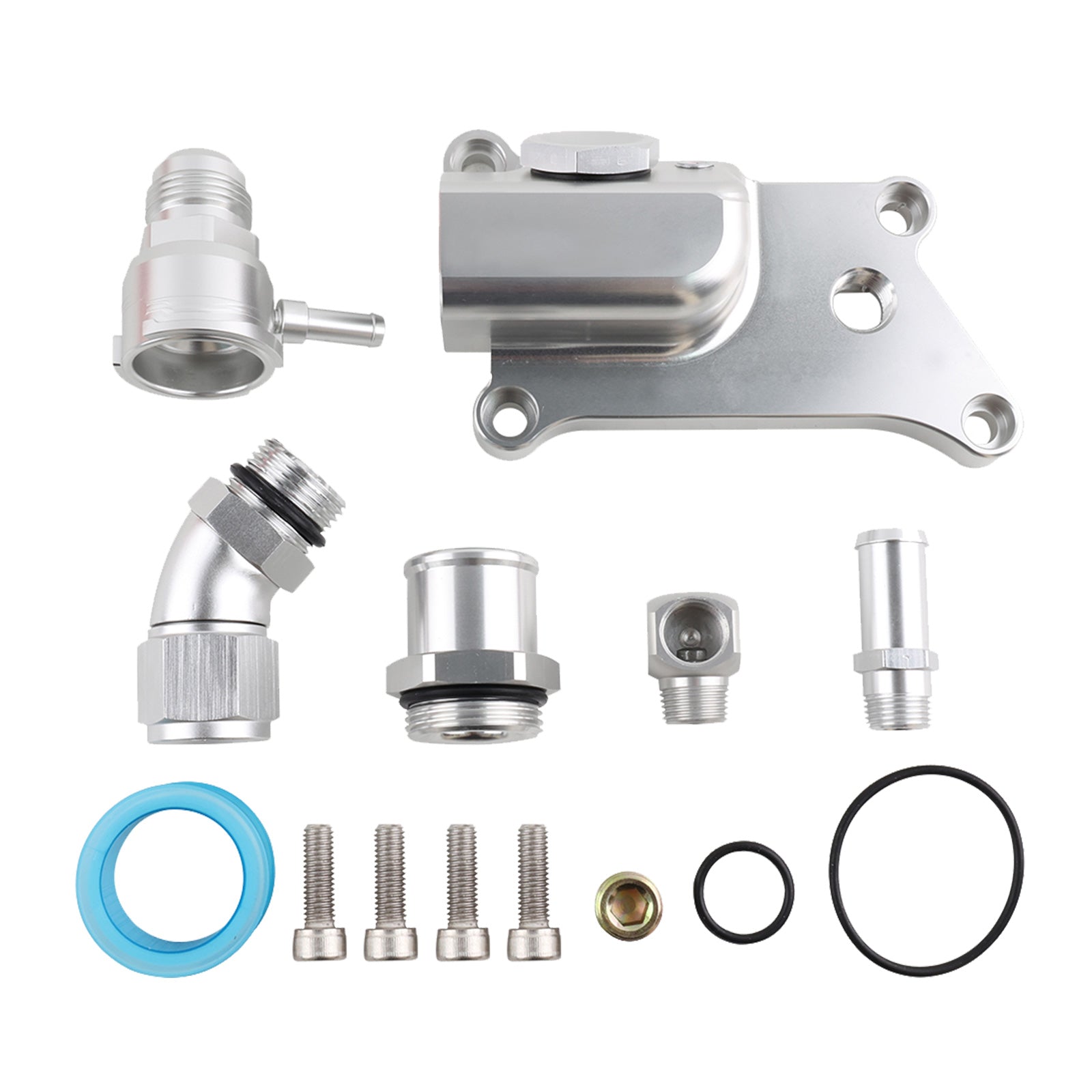 Straight Elbow Filler Neck Hose  Upper Coolant Housing Kit Suitablefor K20Z3 K24.