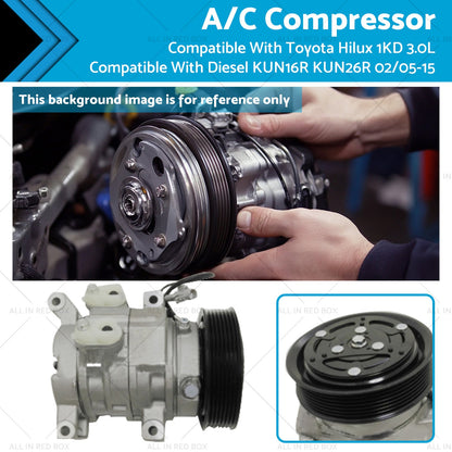 A/C Compressor Suitable for Toyota Hilux 3.0L Diesel