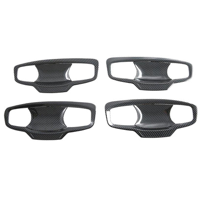 Carbon ABS Door Handle Bowl Cover Trim Suitable For Mitsubishi MV Triton 2023-2025