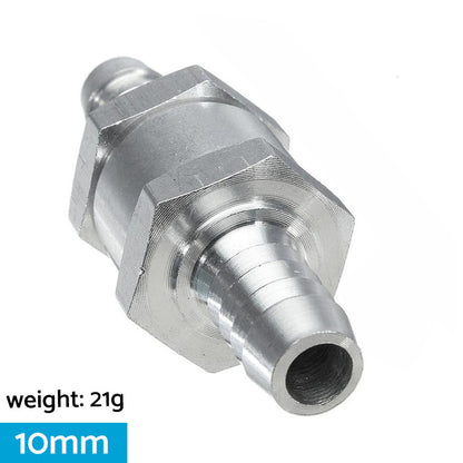 2x 3/8inch Inline Check Valve Suitable for Fuel Petrol Diesel Gas