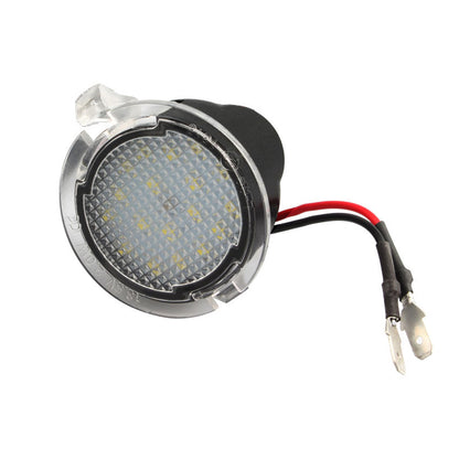 2x Under Mirror 6000K LED Light Puddle Lamps Suitable For Ford Ranger PX2 PX3