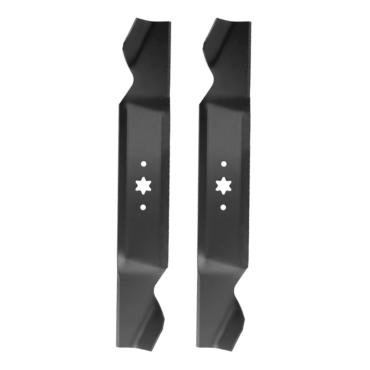 4x Blades Suitable for 38 inch  MTD Ride on Mowers 6 Point Centre Hole 742-0654.