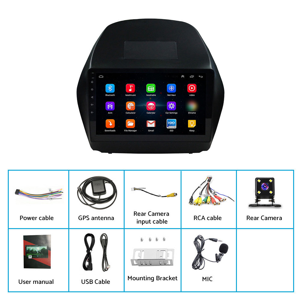 32G Car Stereo Radio Head Unit CarPlay 10. 1 inch  Android11 Suitable For Hyundai IX35.