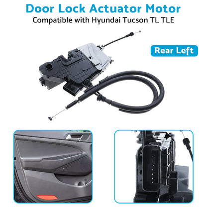 Rear Left Door Lock Actuator Motor Suitable For Hyundai Tucson TL TLE 2015-2021.