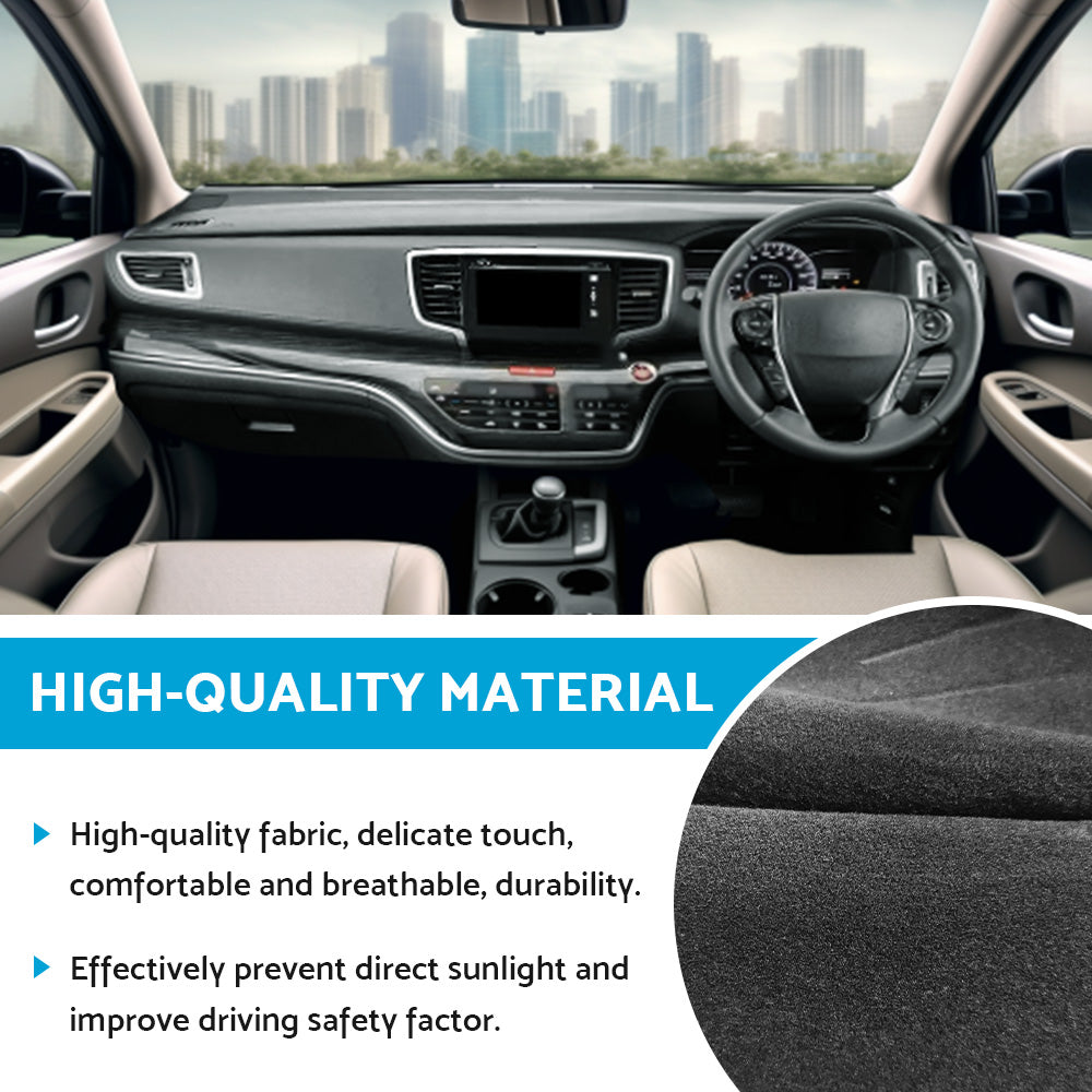 Non-Slip Dash Mat Suitable for Honda Odyssey RC 2.4L 2014-2019 Dashboard Cover.