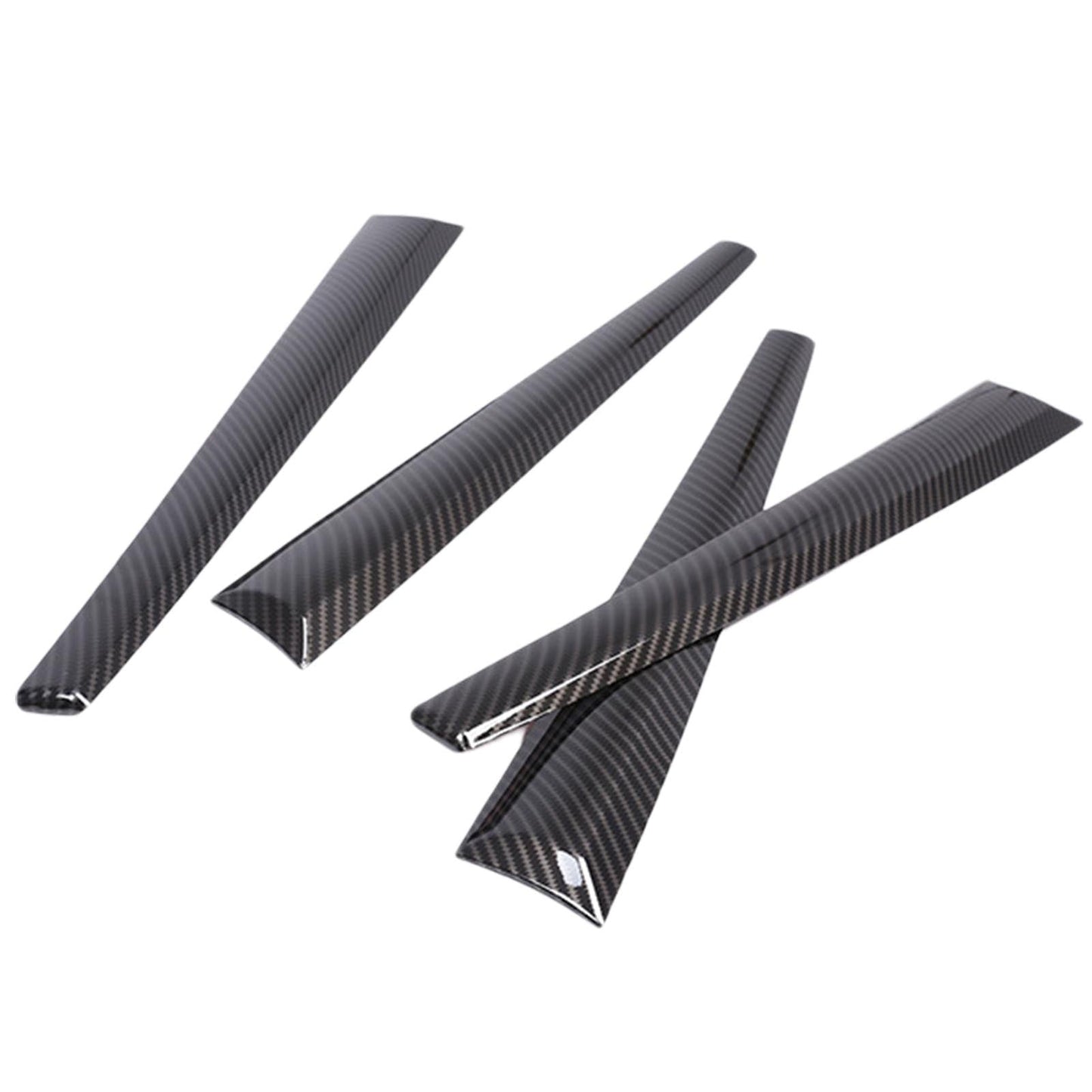 Carbon ABS Interior Door Panel Cover Trim 4x Suitable For Toyota Hilux 2015-2021