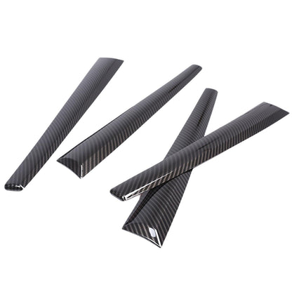 Carbon ABS Interior Door Panel Cover Trim 4x Suitable For Toyota Hilux 2015-2021