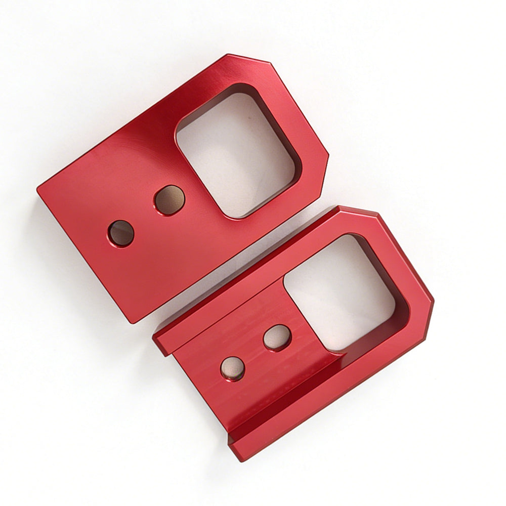 Front Tow Hooks Red Suitable For Toyota Tacoma 2024-2026 4Runner 2025-2026.