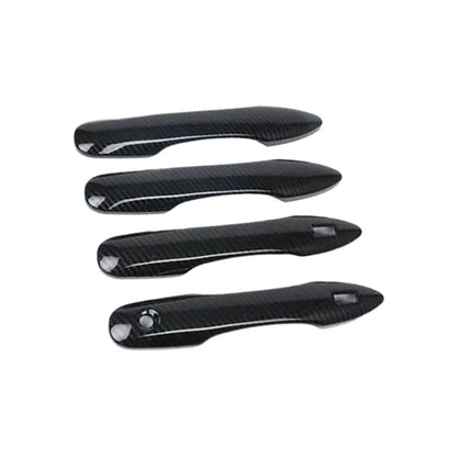 Carbon Fiber Door Handle Cover  and  Bowl Cup Surround Kit Suitable For Toyota Camry.