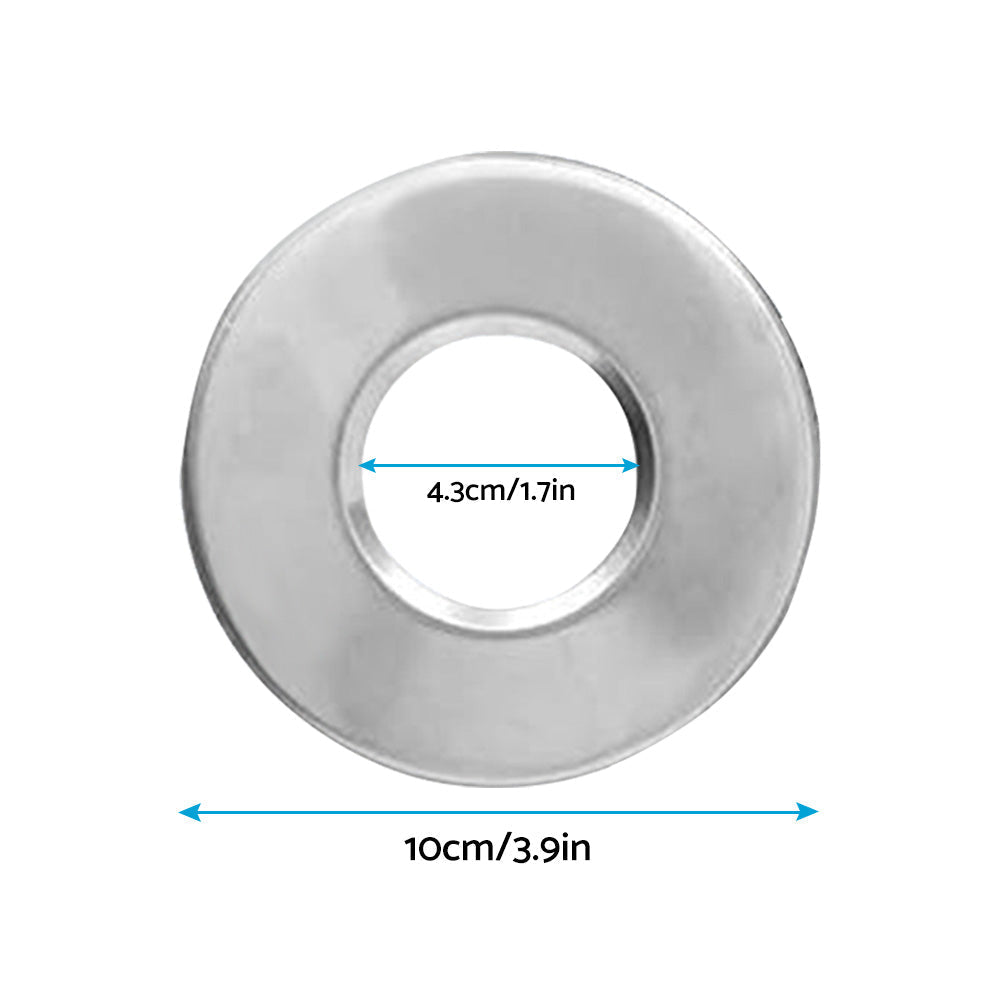 Ladder Accessories 2Pcs Stainless Steel Bumpers Escutcheon Handrail Pool Covers.