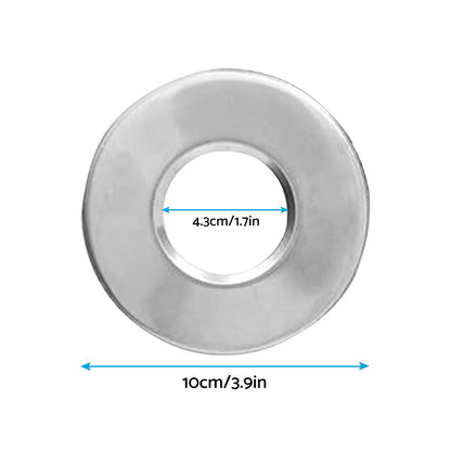 Ladder Accessories 2Pcs Stainless Steel Bumpers Escutcheon Handrail Pool Covers.