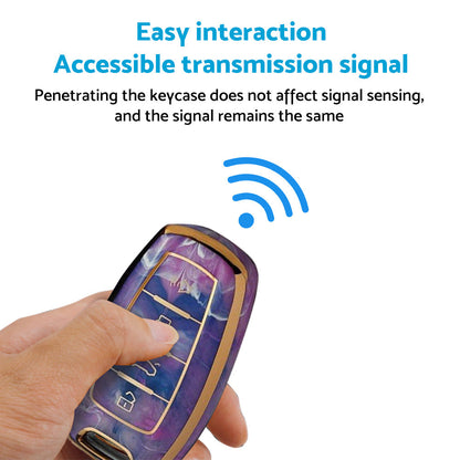 TPU Remote Key Fob Case Cover Suitable for Great Wall H9 2.0L VVT