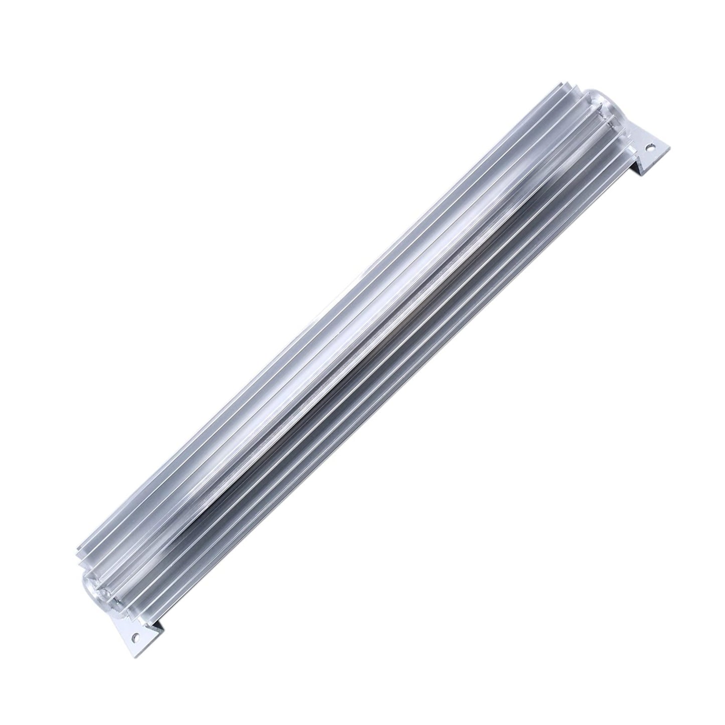 Universal 18inch Dual Pass Transmission Cooler with 1/4inch NPT Fitting Aluminum